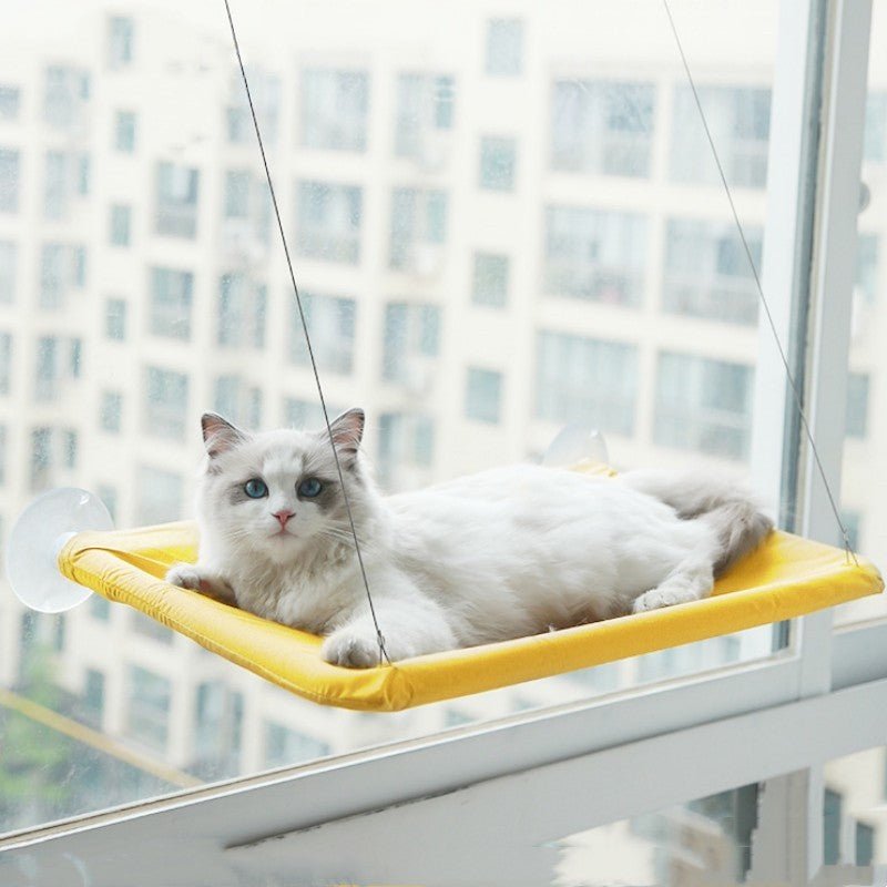 Hanging Cat Window Hammock - silverfoxgoods